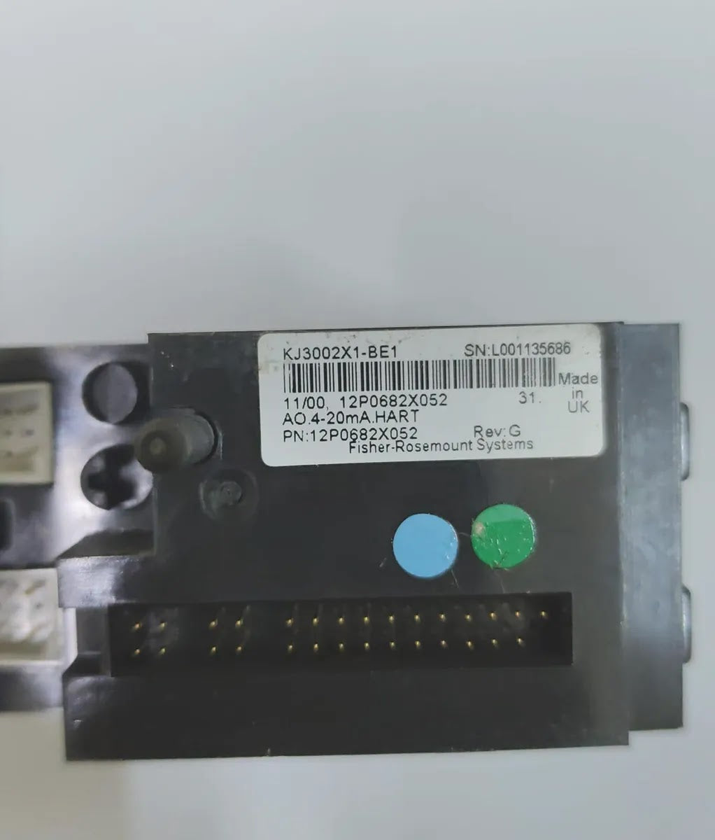 FISHER-ROSEMOUNT KJ3002X1-BE1 Analog Output Card 8-Channel 4-20mA HART