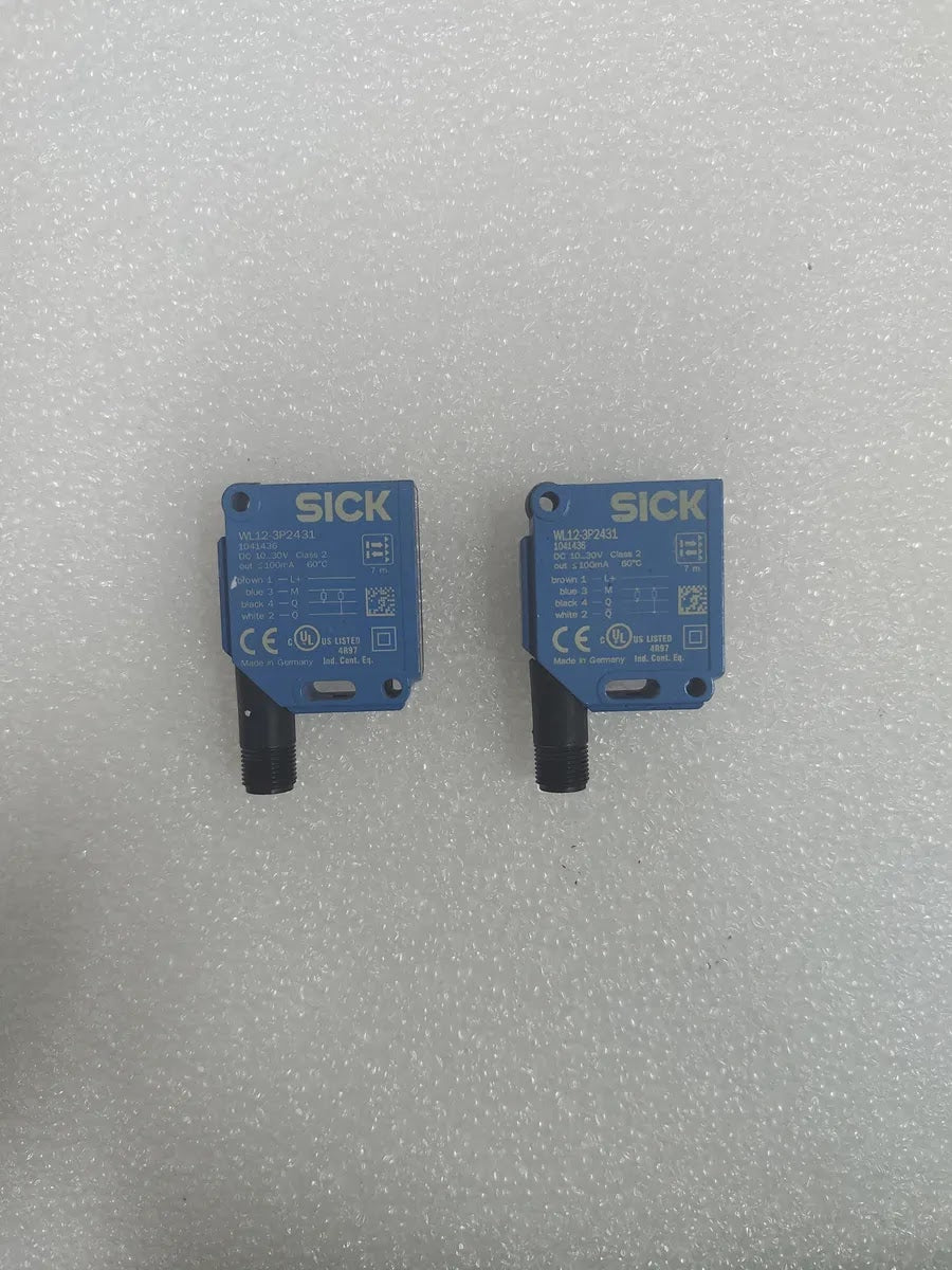 SICK WL12-3P2431 Photoelectric Retro-Reflective Sensor 10-30VDC 7m