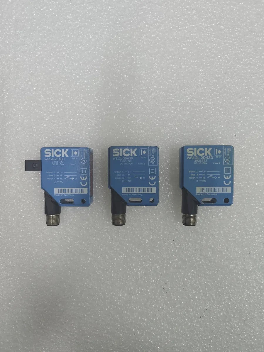 SICK WS12L-2D430 Through-Beam Laser Sender 80m 10-30VDC