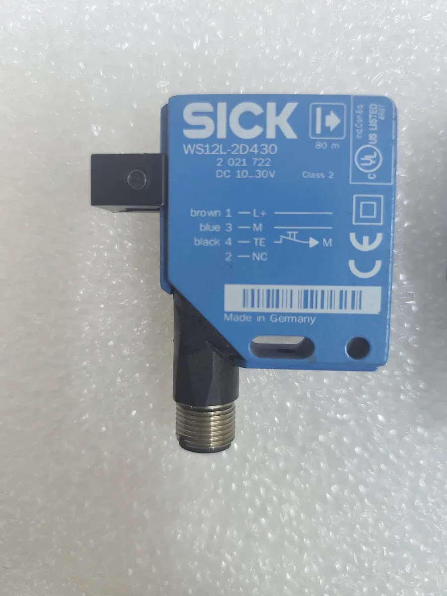 SICK WS12L-2D430 Through-Beam Laser Sender 80m 10-30VDC