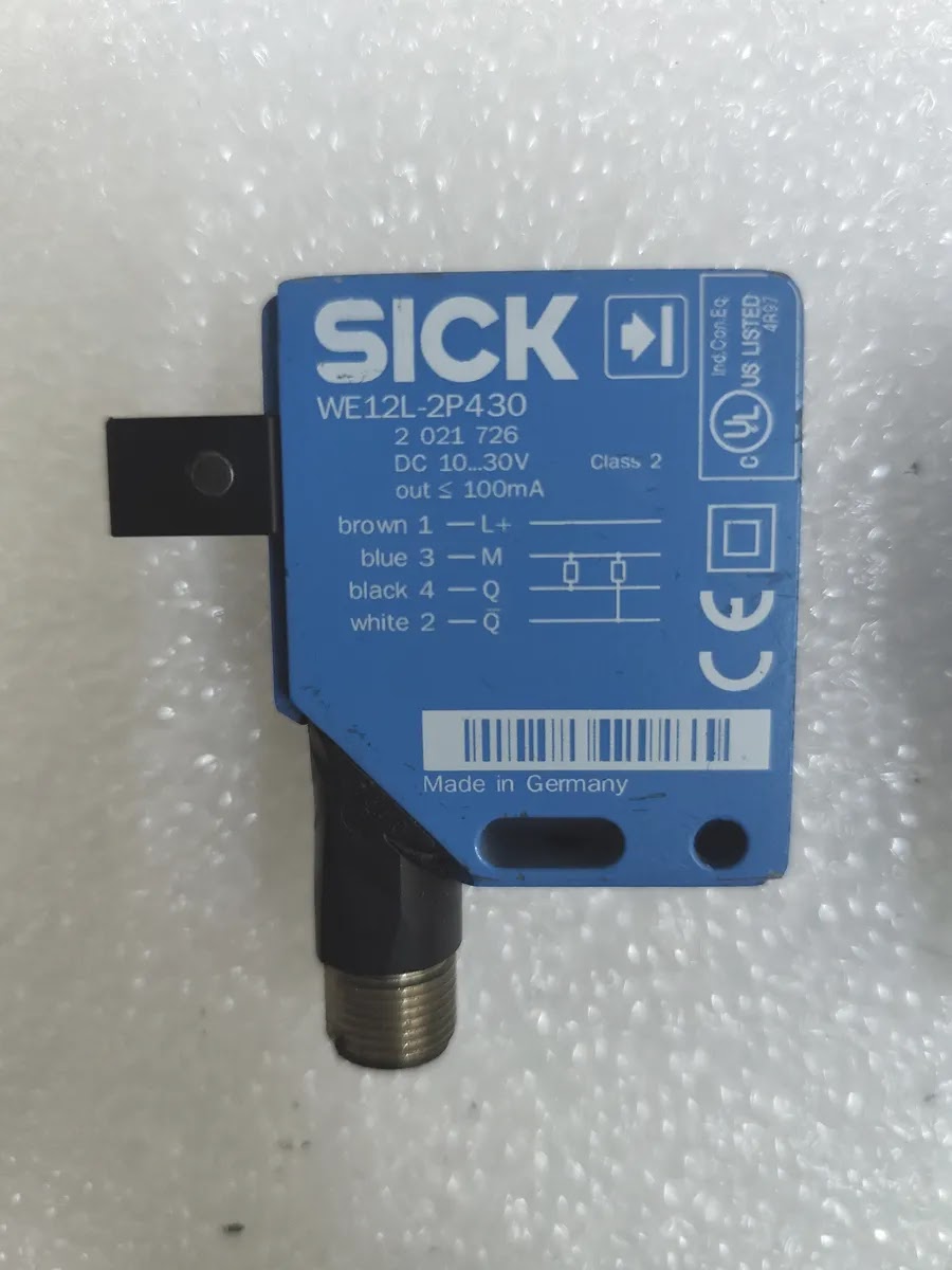 SICK WE12L-2P430 Photoelectric Sensor Receiver 10-30VDC