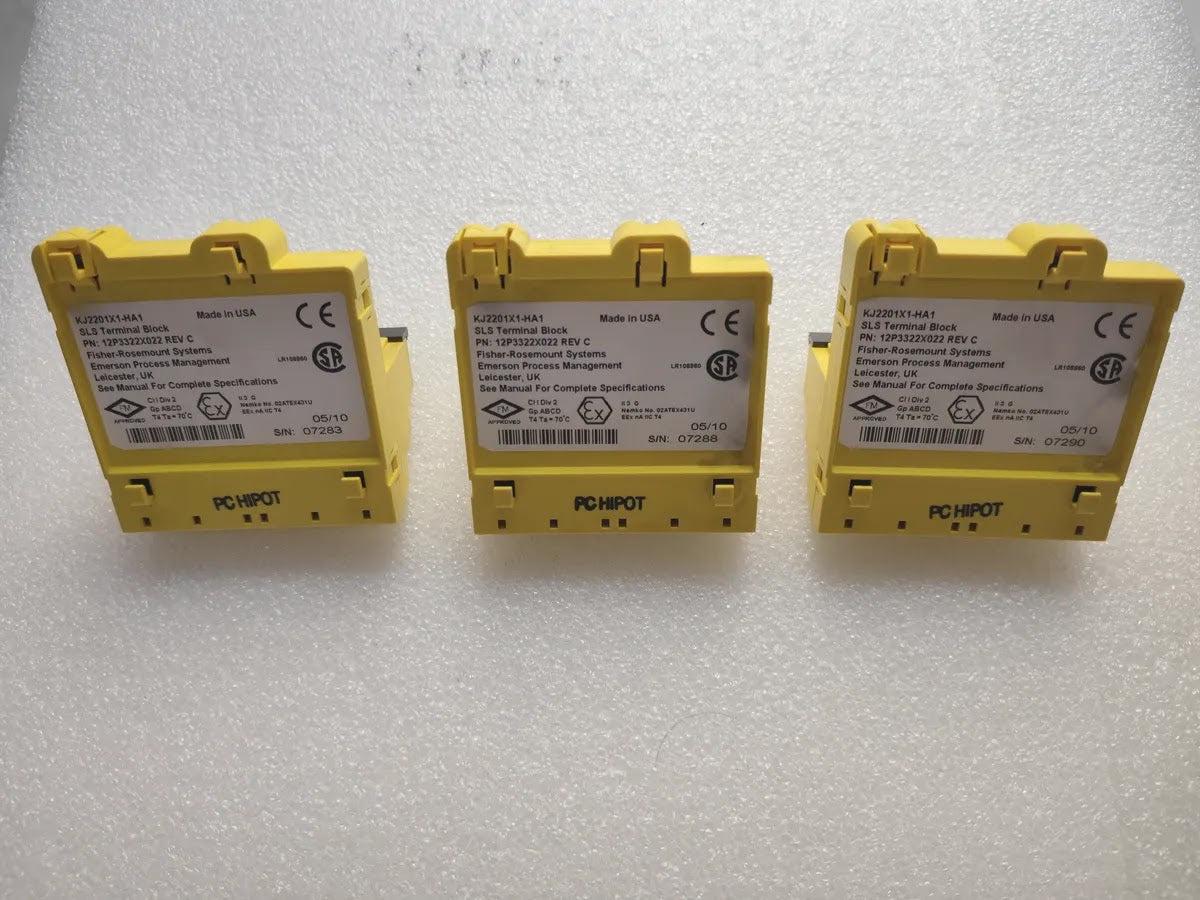 EMERSON KJ2201X1-HA1 DeltaV SLS Terminal Block 16 Channel