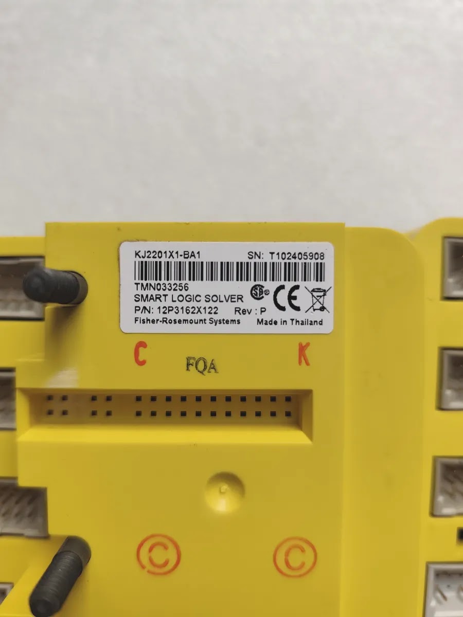 EMERSON KJ2201X1-BA1 SLS 1508 Smart Logic Solver 24VDC 16-Channel