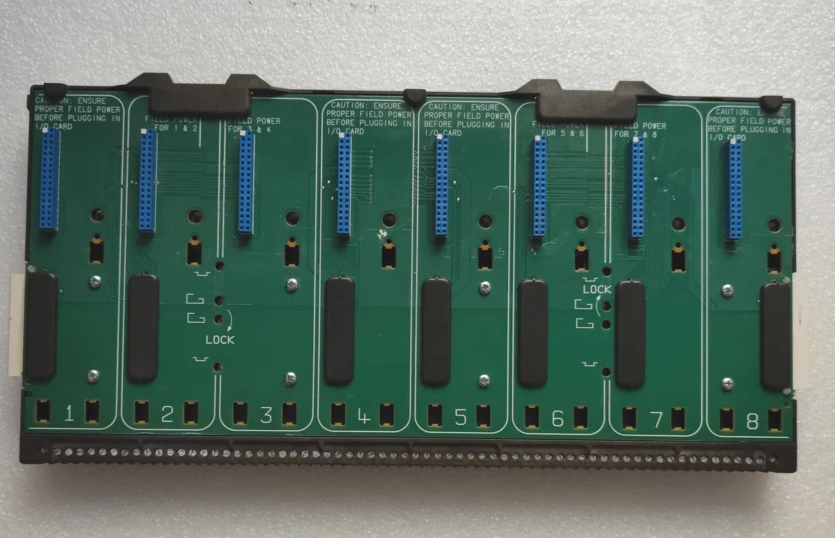 EMERSON KJ4001X1-BE1 DeltaV 8-Wide I/O Carrier 12.6VDC 8A