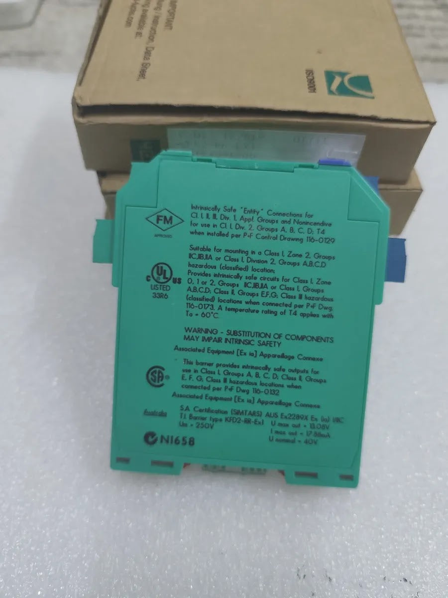 PEPPERL+FUCHS KFD2-RR-Ex1 127819 Resistance Repeater 15-50V DC