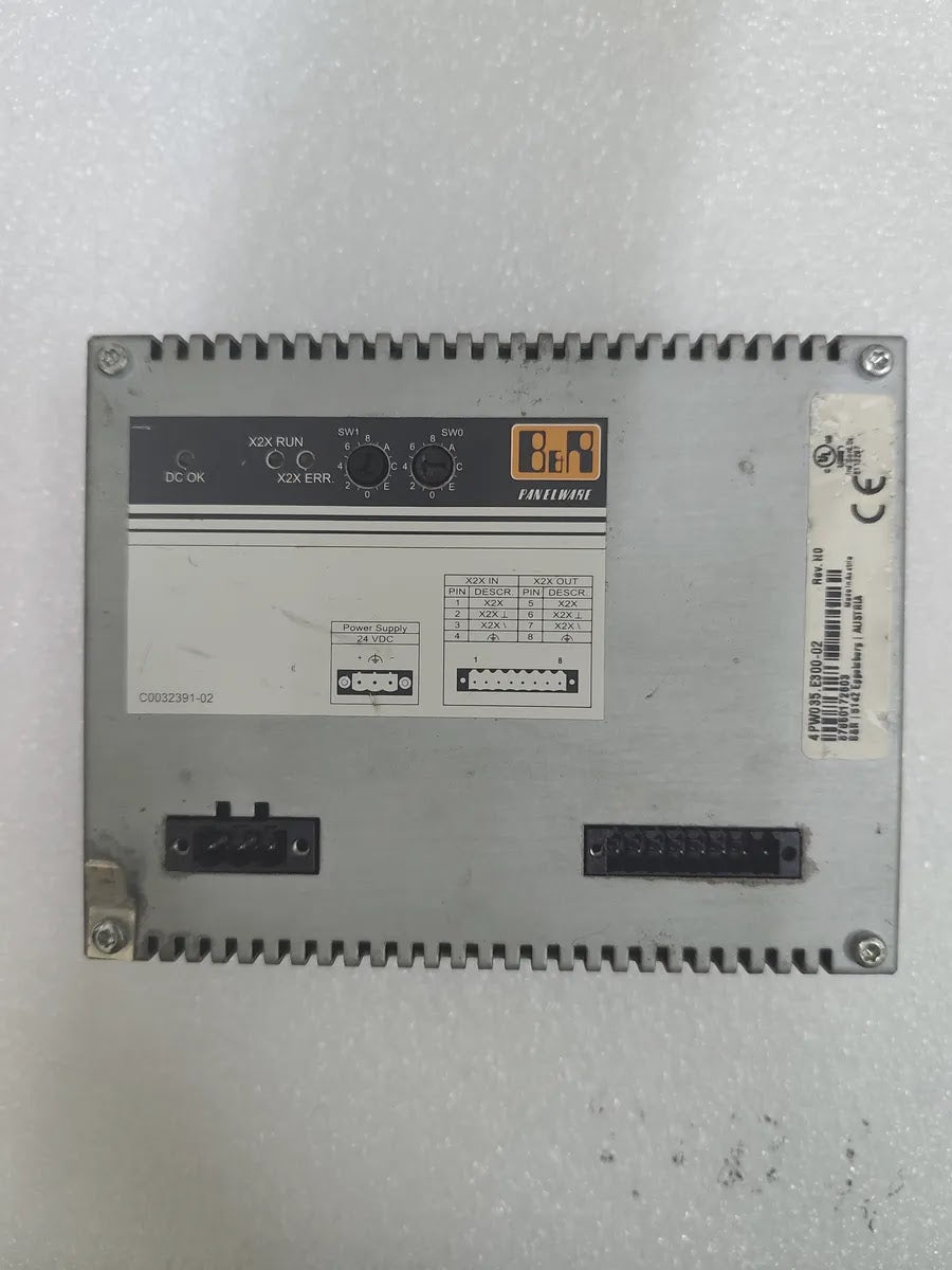 B&R 4PW035.E300-02 PW35 Operator Panel 24VDC