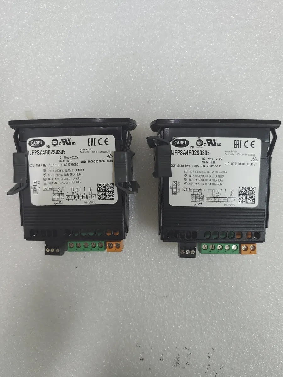 CAREL IJFPSA4R02S0305 iJF Refrigeration Controller 100-240Vac