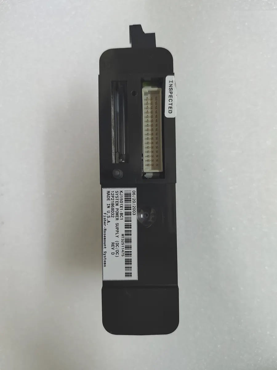 FISHER-ROSEMOUNT KJ1501X1-BC1 DeltaV System Power Supply DC/DC 12VDC 13A