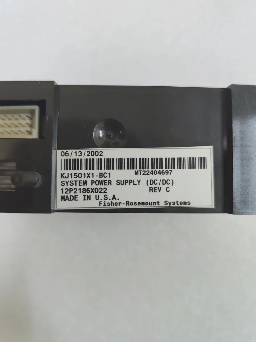 FISHER-ROSEMOUNT KJ1501X1-BC1 DeltaV System Power Supply DC/DC 12/24VDC