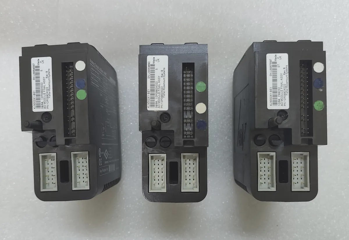 FISHER-ROSEMOUNT KJ3002X1-BE1 DeltaV Analog Output Card 8-Ch 4-20mA HART
