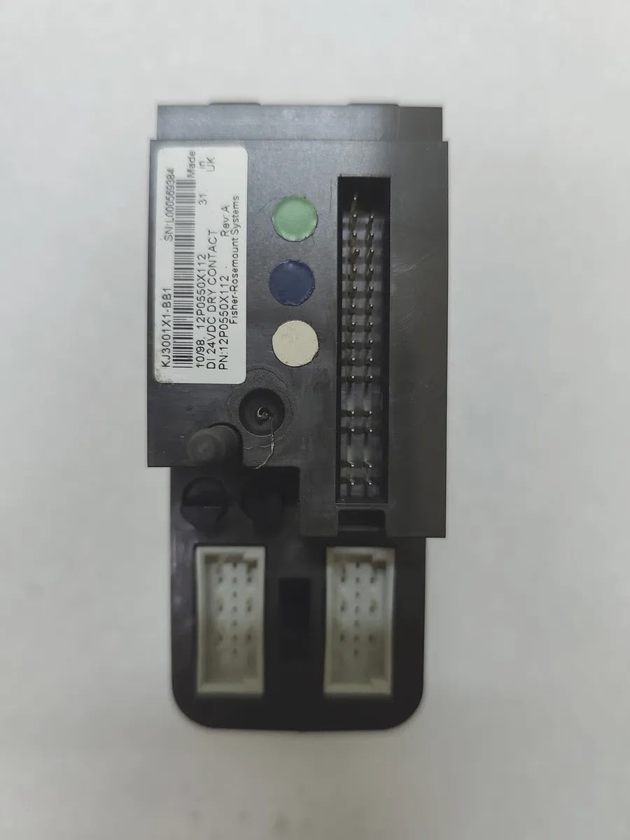 FISHER-ROSEMOUNT KJ3001X1-BB1 DeltaV Discrete Input Card 8-Ch 24VDC