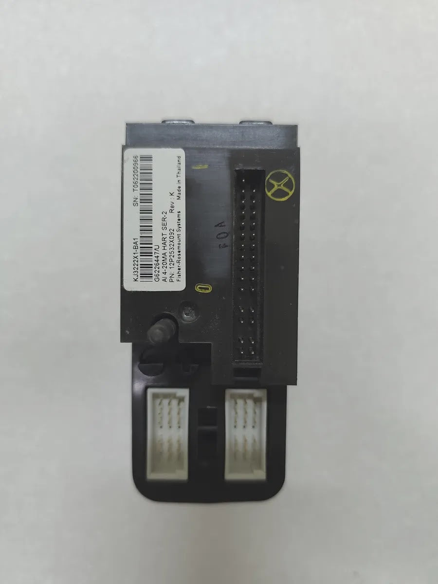 EMERSON KJ3222X1-BA1 DeltaV Analog Input Card 8-Ch 4-20mA HART