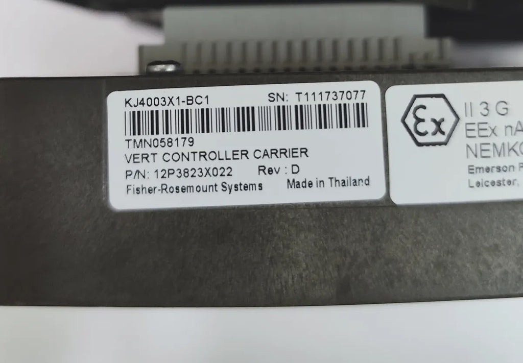 EMERSON KJ4003X1-BC1 DeltaV Vertical Controller Carrier 12.6VDC 15A