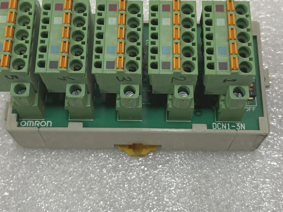 Omron DeviceNet Multidrop Tap Module Terminating Resistor DIN Rail Pre-Owned