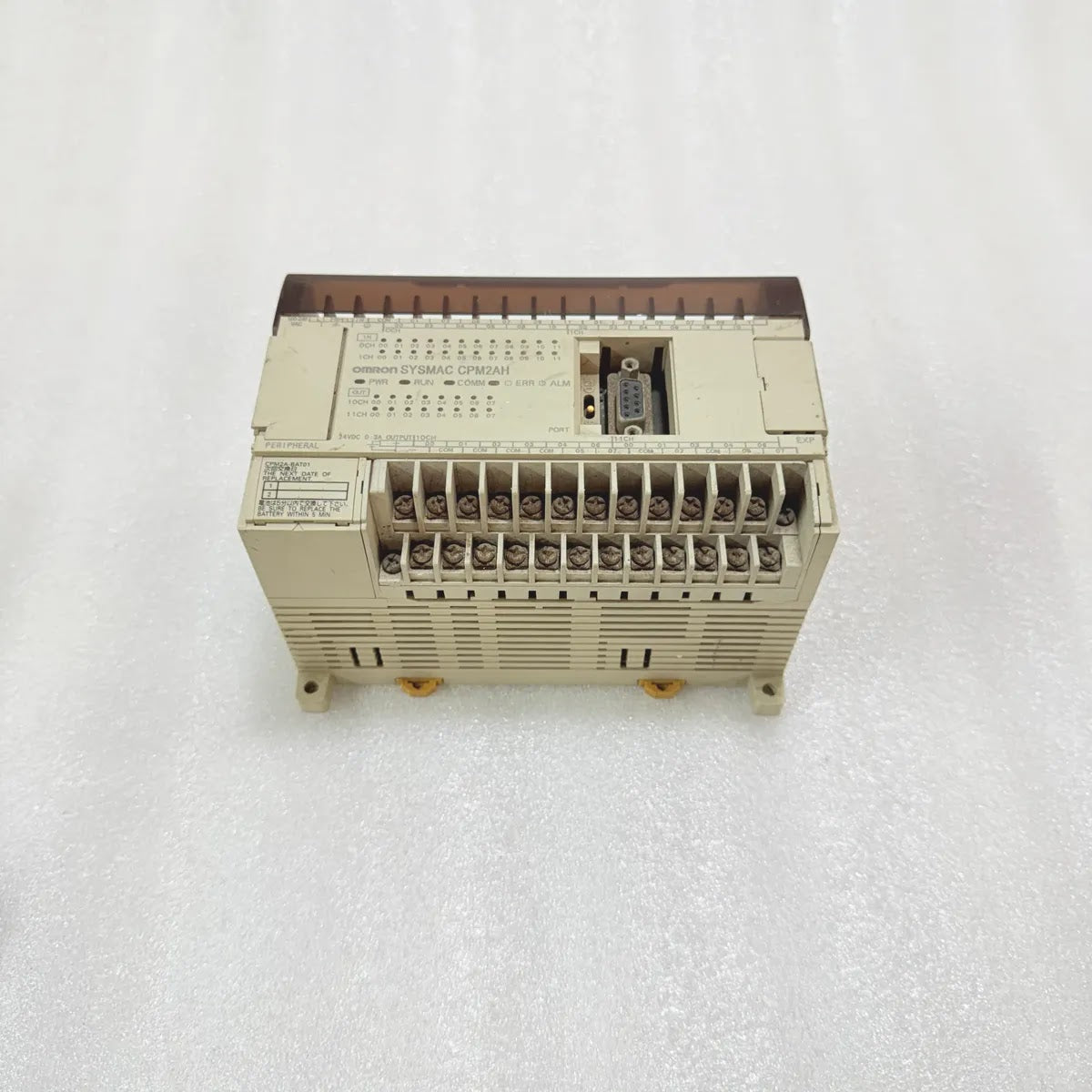 Omron CPM2AH-40CDR-A Programmable Controller PLC 40-Point Pre-Owned