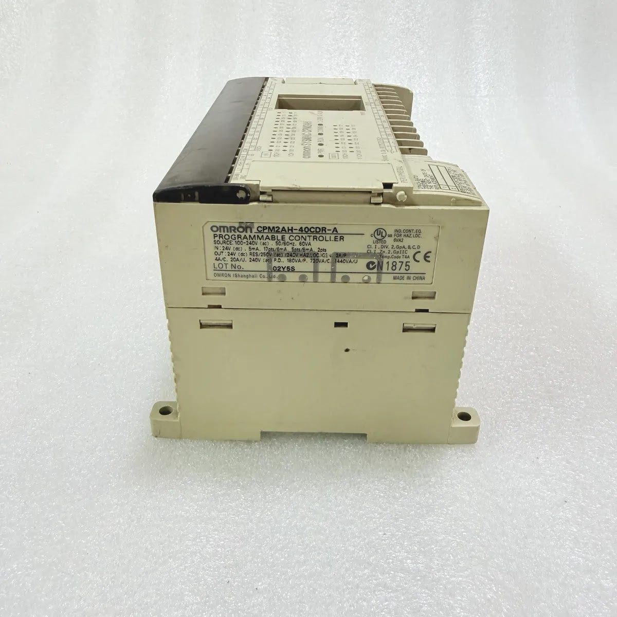 Omron CPM2AH-40CDR-A Programmable Controller PLC 40-Point Pre-Owned