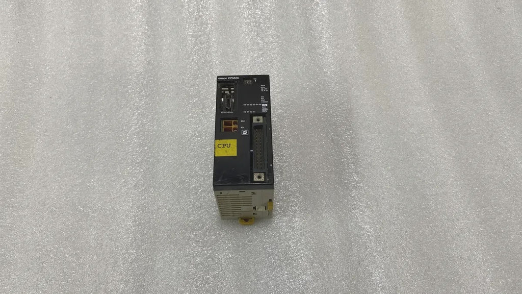 Omron CPM2C-S110C Programmable Controller PLC CPU 24VDC Pre-Owned