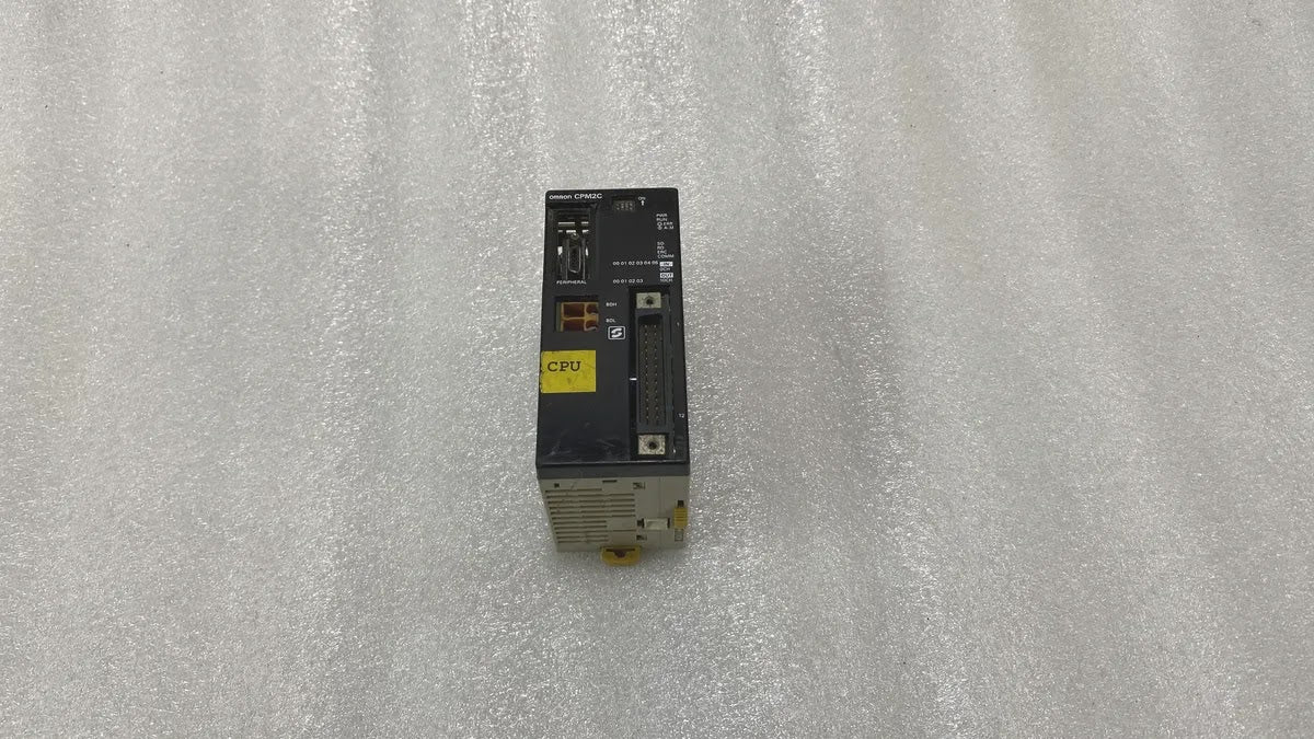 Omron CPM2C-S110C Programmable Controller PLC CPU 24VDC Pre-Owned