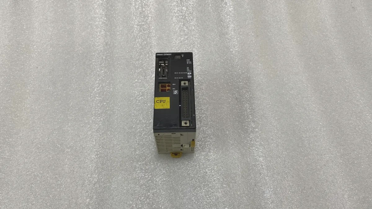 Omron CPM2C-S110C Programmable Controller PLC CPU 24VDC Pre-Owned