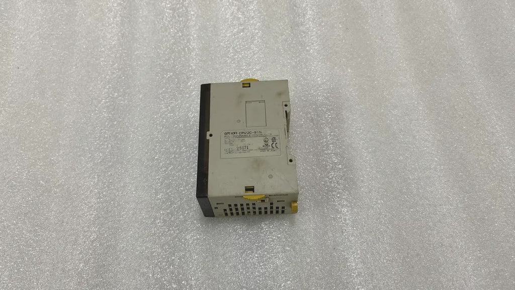 Omron CPM2C-S110C Programmable Controller PLC CPU 24VDC Pre-Owned