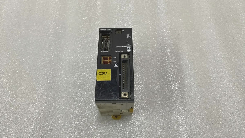Omron CPM2C-S110C Programmable Controller PLC CPU 24VDC Pre-Owned