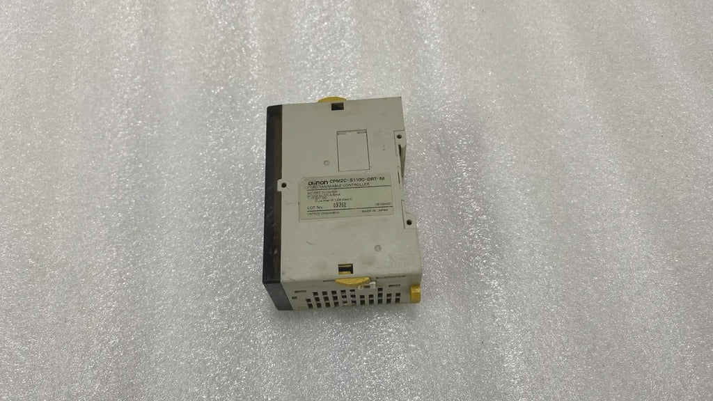Omron CPM2C-S110C-DRT-NI Programmable Controller PLC DeviceNet 24VDC Pre-Owned