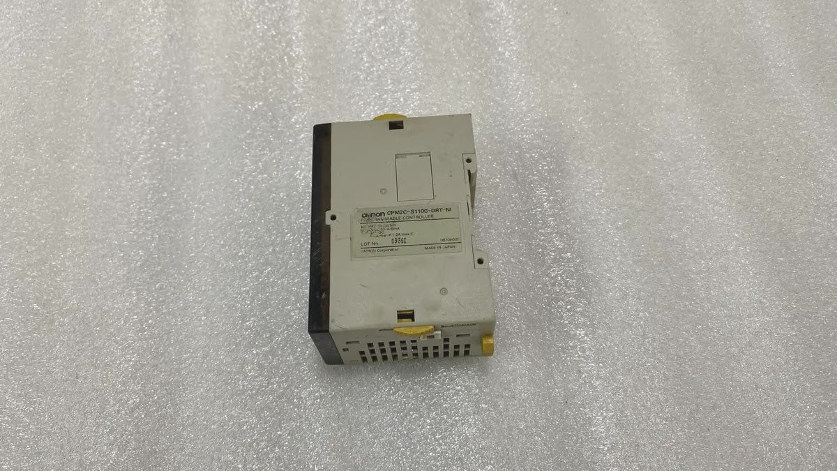 Omron CPM2C-S110C-DRT-NI Programmable Controller PLC DeviceNet 24VDC Pre-Owned