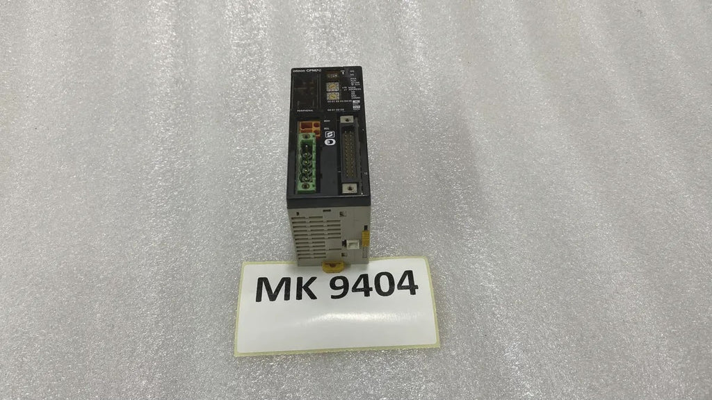 Omron CPM2C-S110C-DRT-NI Programmable Controller PLC DeviceNet 24VDC Pre-Owned