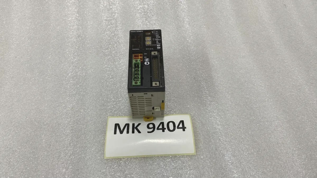 Omron CPM2C-S110C-DRT-NI Programmable Controller PLC DeviceNet 24VDC Pre-Owned