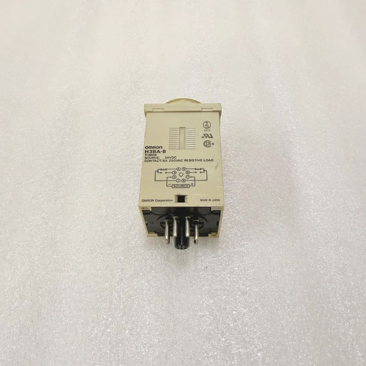 Omron H3BA-8 Timer 24VDC Pre-Owned