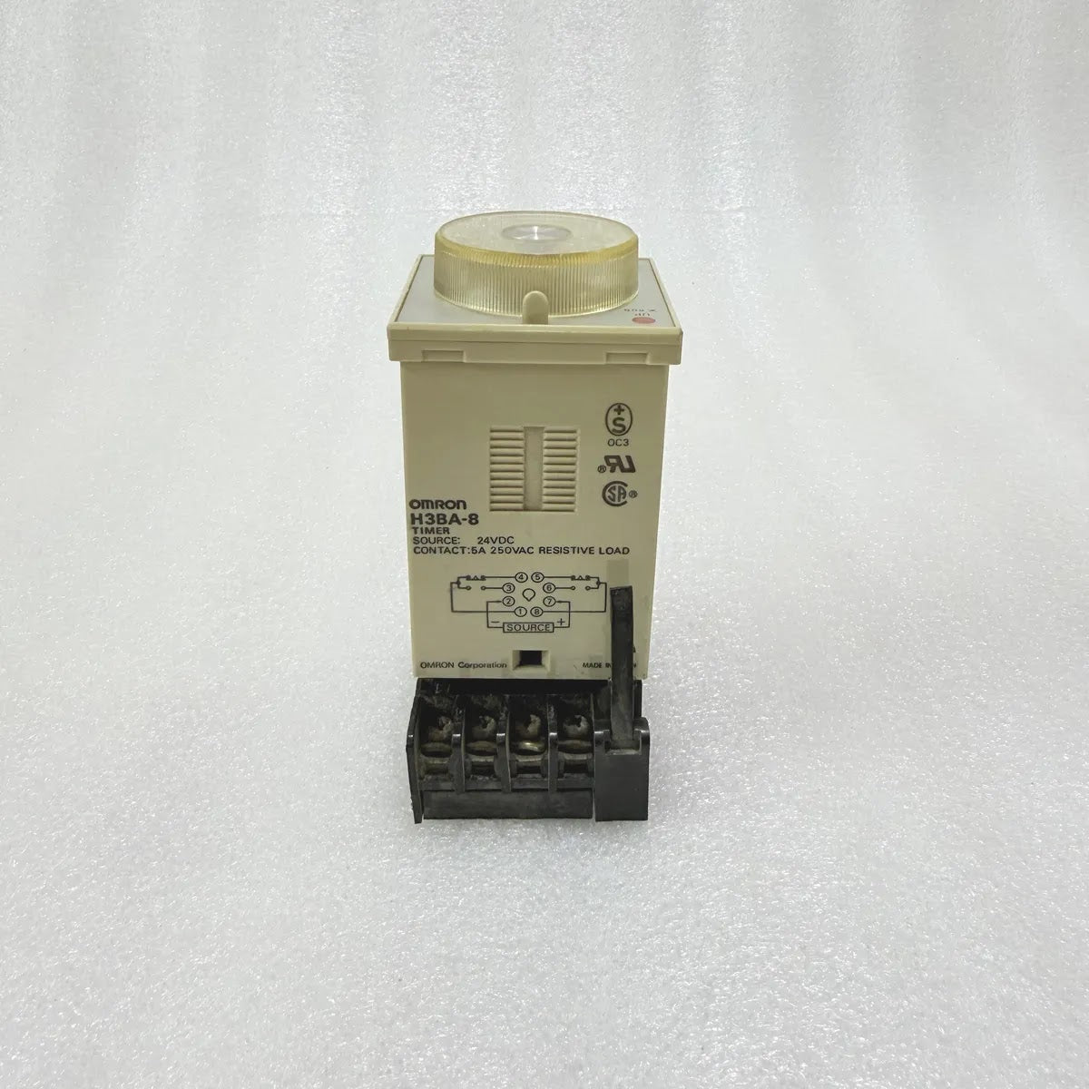 Omron H3BA-8 Timer 24VDC Pre-Owned