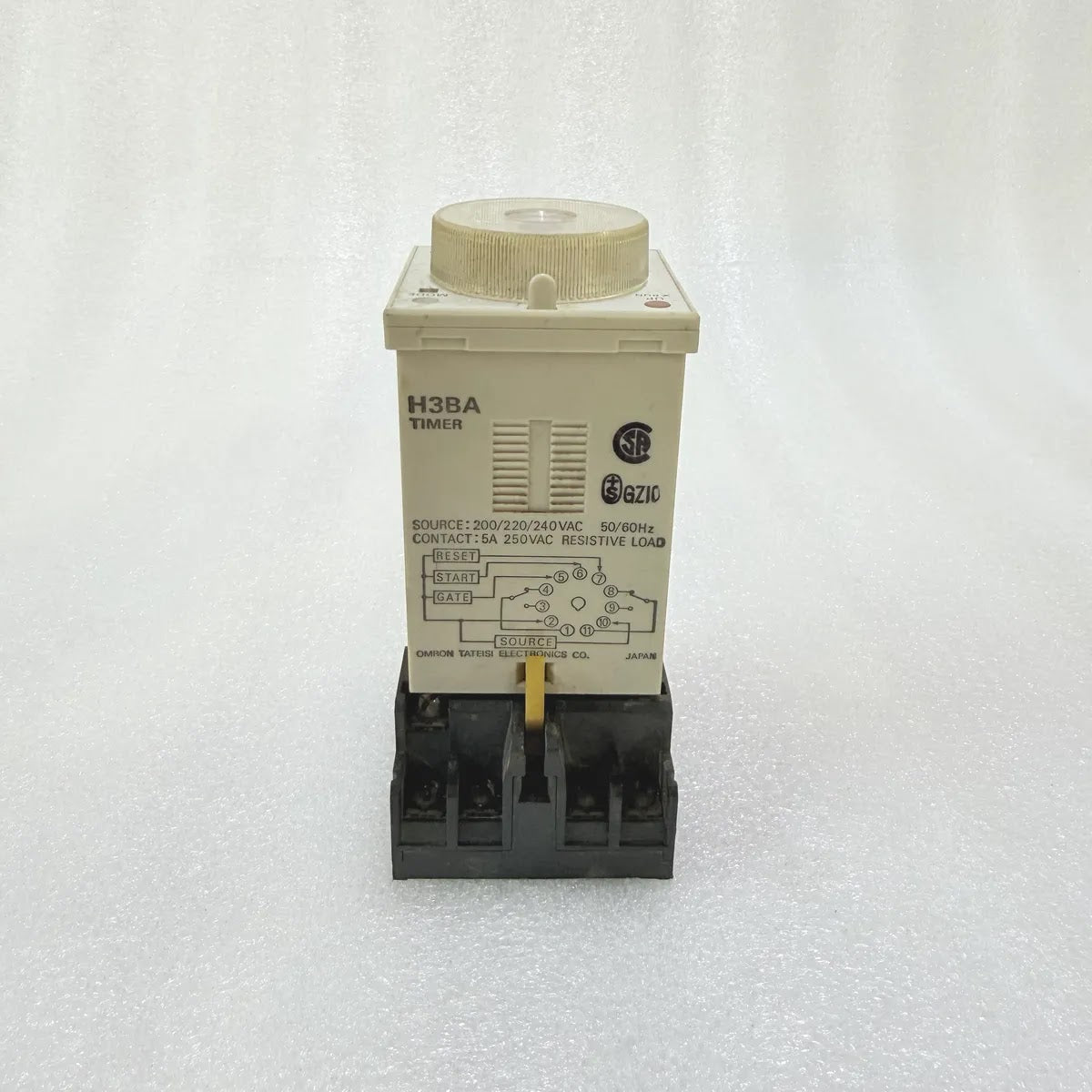 Omron H3BA Timer 200-240VAC Pre-Owned