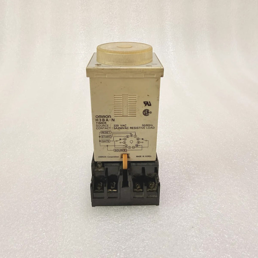 Omron H3BA-N Timer 220VAC Pre-Owned