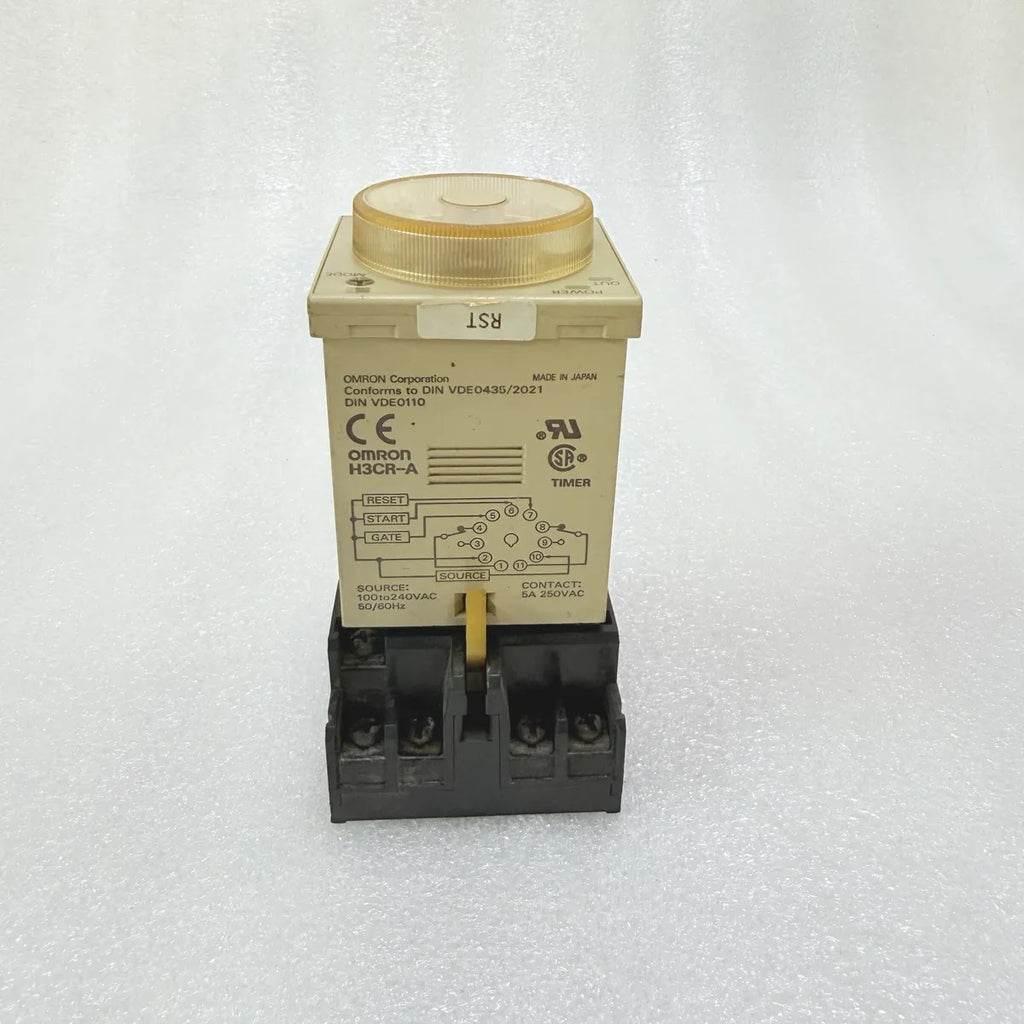 Omron H3CR-A Timer 100-240VAC Pre-Owned