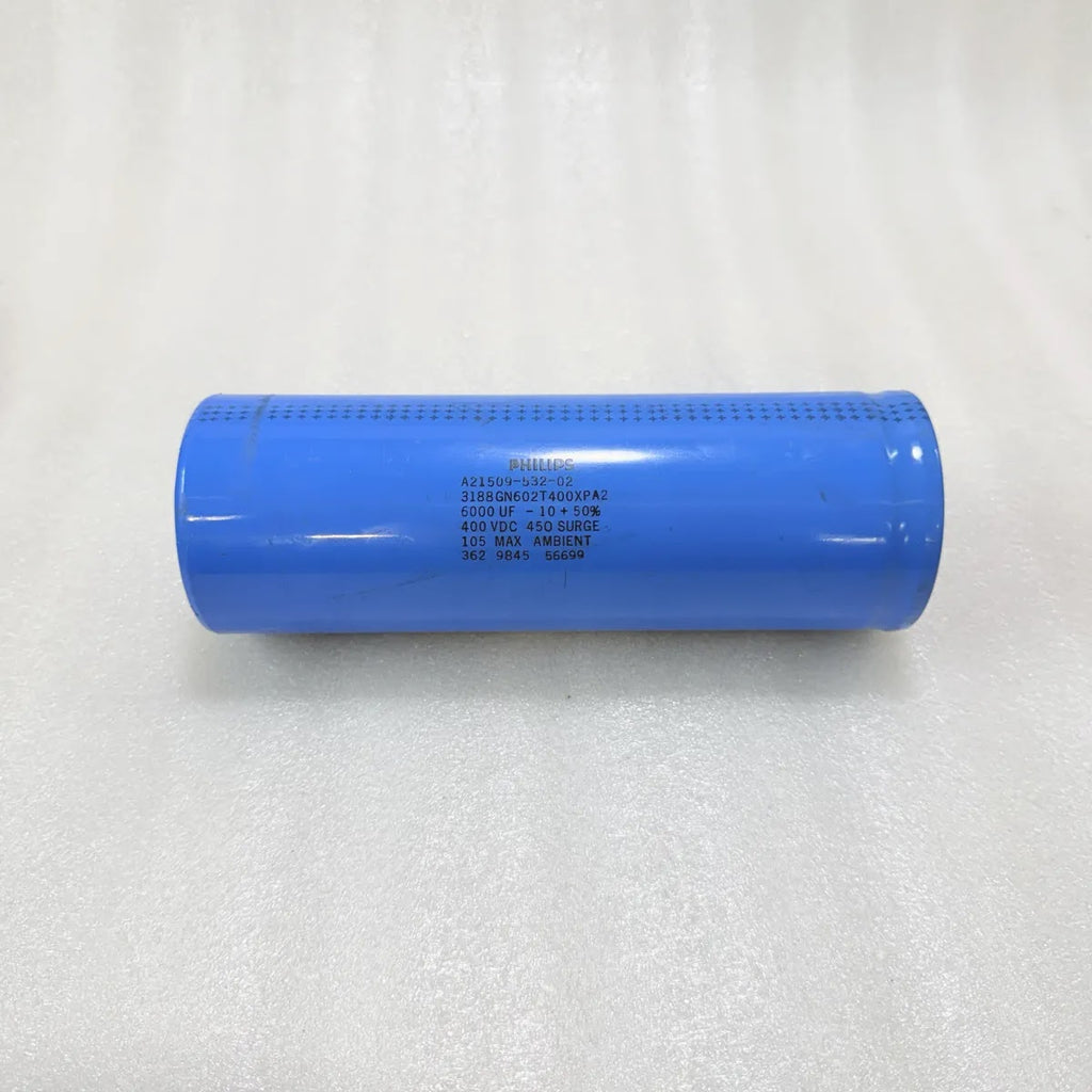 Philips 3188GN602T400XPA2 6000uF 400VDC Capacitor Pre-Owned