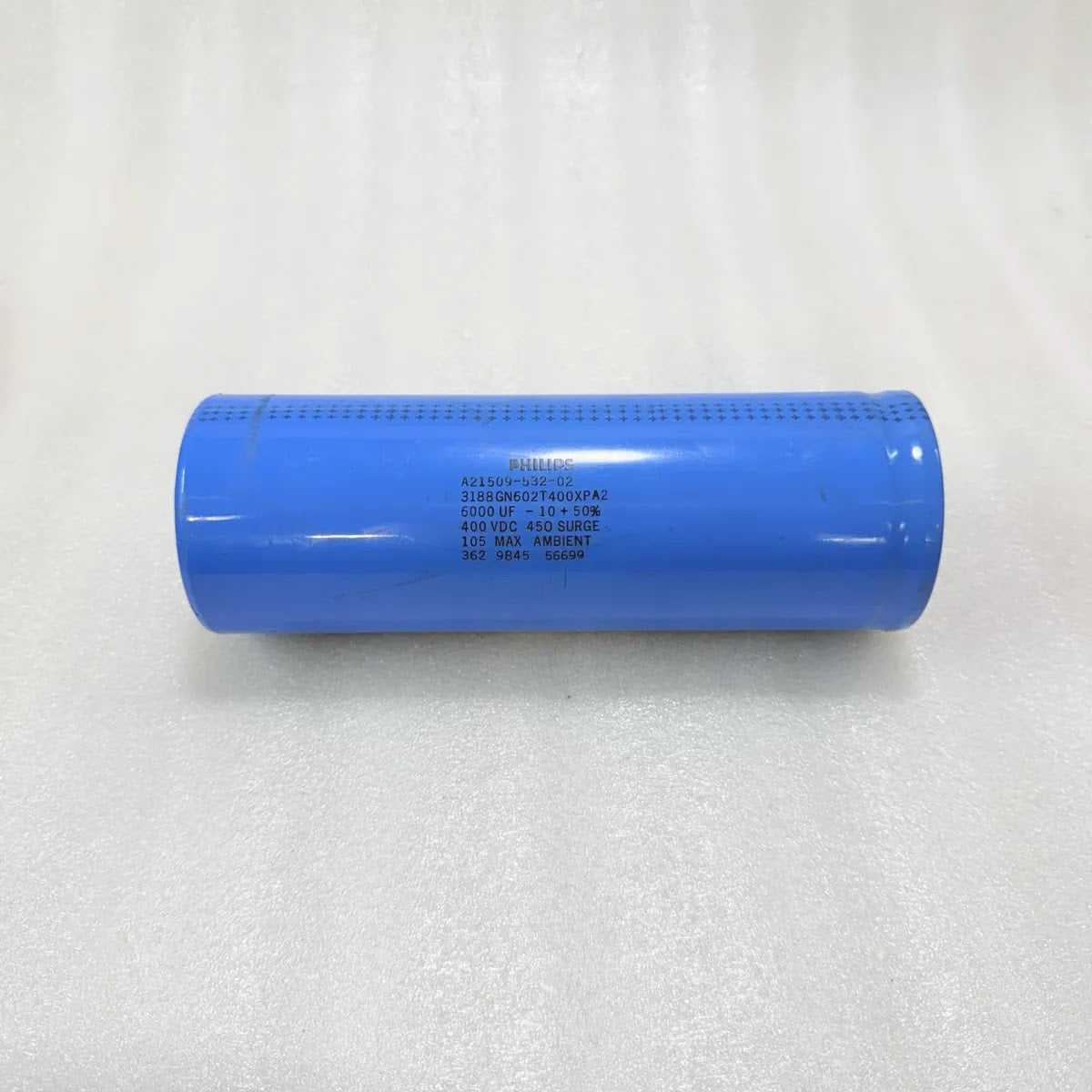 Philips 3188GN602T400XPA2 6000uF 400VDC Capacitor Pre-Owned