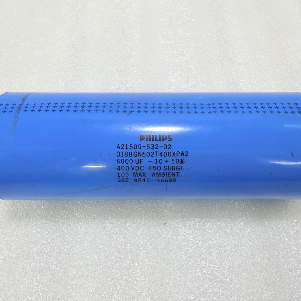 Philips 3188GN602T400XPA2 6000uF 400VDC Capacitor Pre-Owned