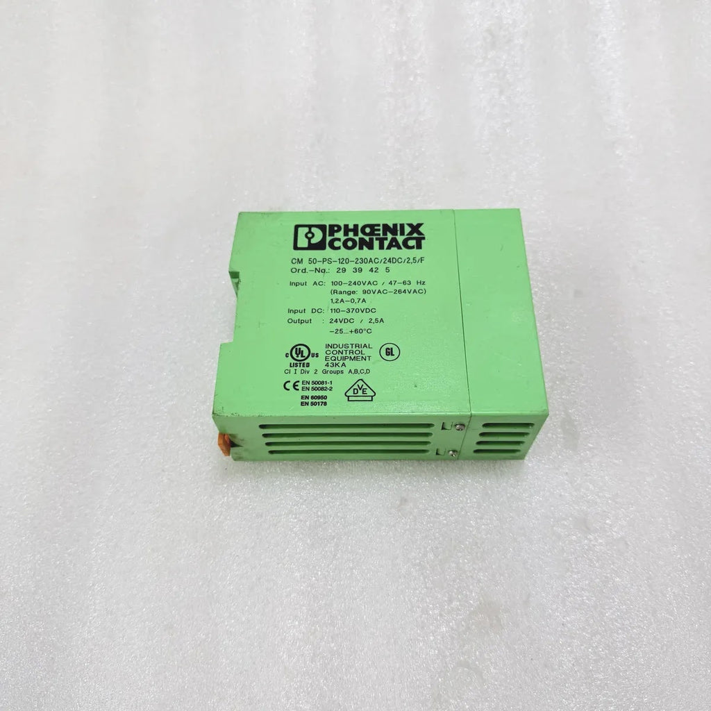 Phoenix Contact CM 50-PS 24V 2.5A Power Supply 2939425 Pre-Owned