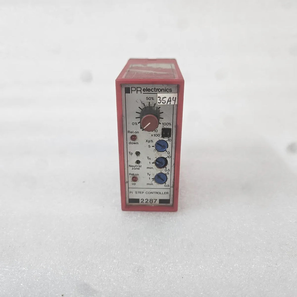 PR Electronics 2287 PI Step Controller 24VDC Relay For Parts - FOR PARTS