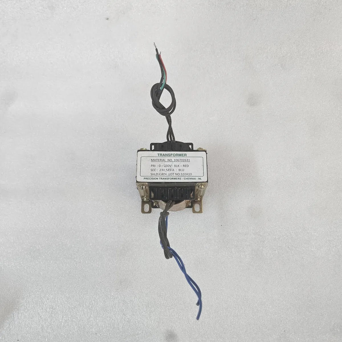 Precision Transformers 106702631 230V 23V 58VA Shielded Transformer