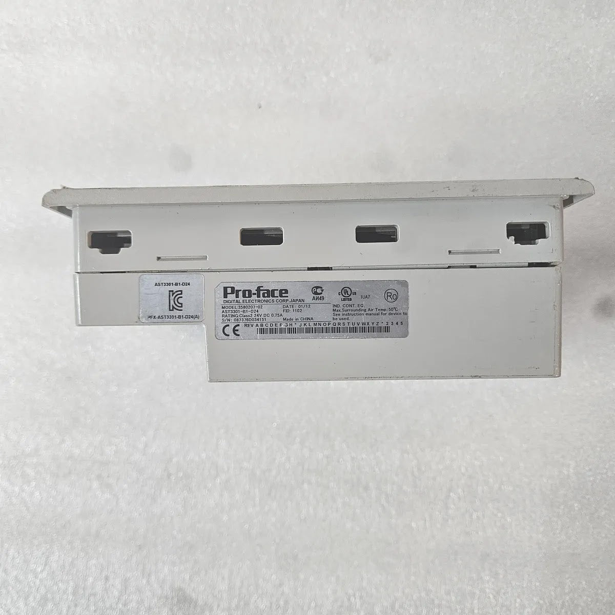 Pro-face AST3301-B1-D24 Touch Panel HMI DC24V 18W For Parts - FOR PARTS