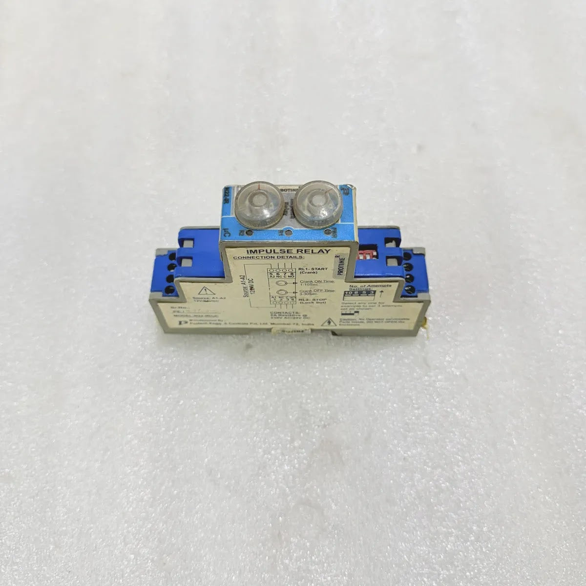 Protech PROTIME N22-IR-uC Engine Crank Impulse Relay Pre-Owned