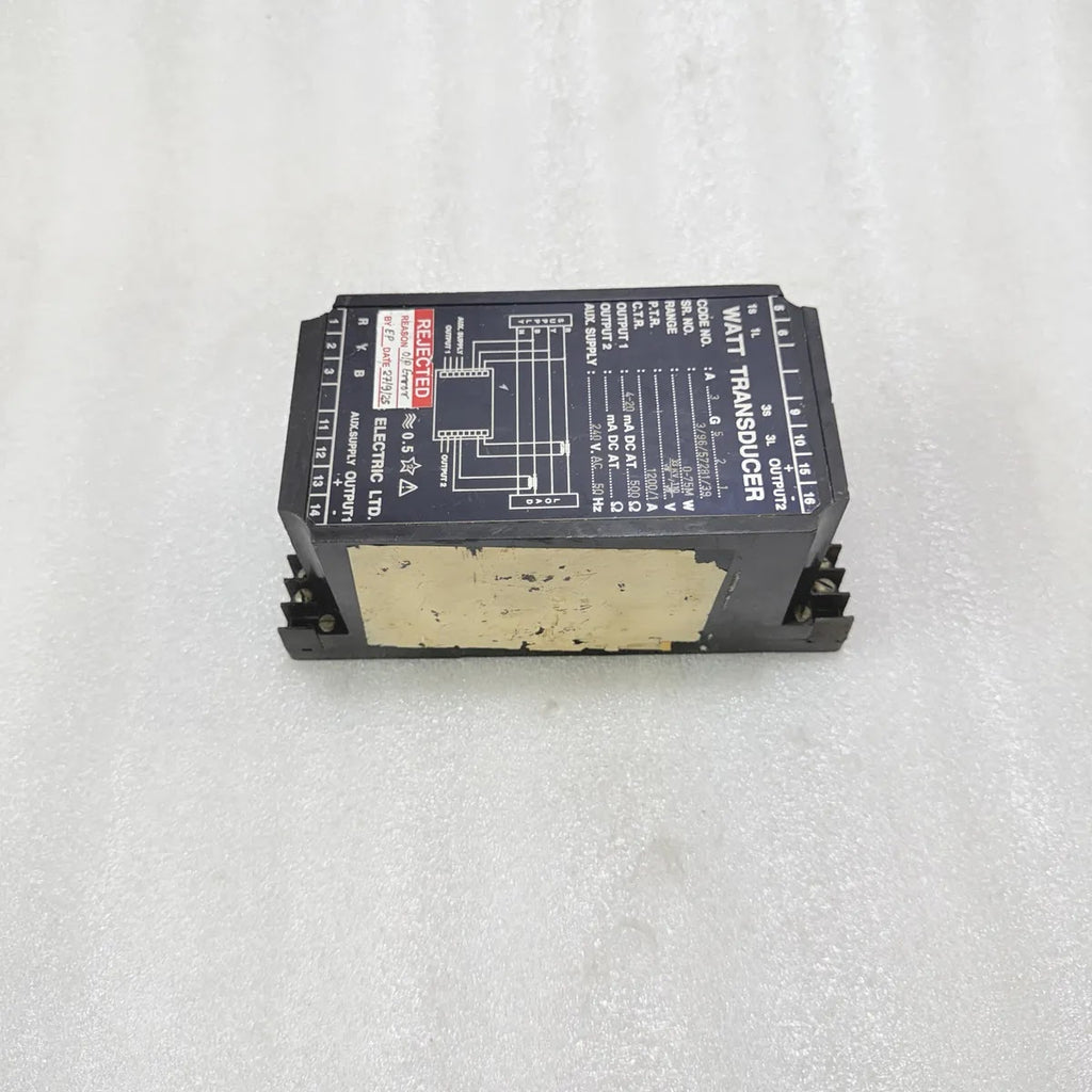 R6340N Watt Transducer 0-4A 500ohm Output FOR PARTS FAULTY