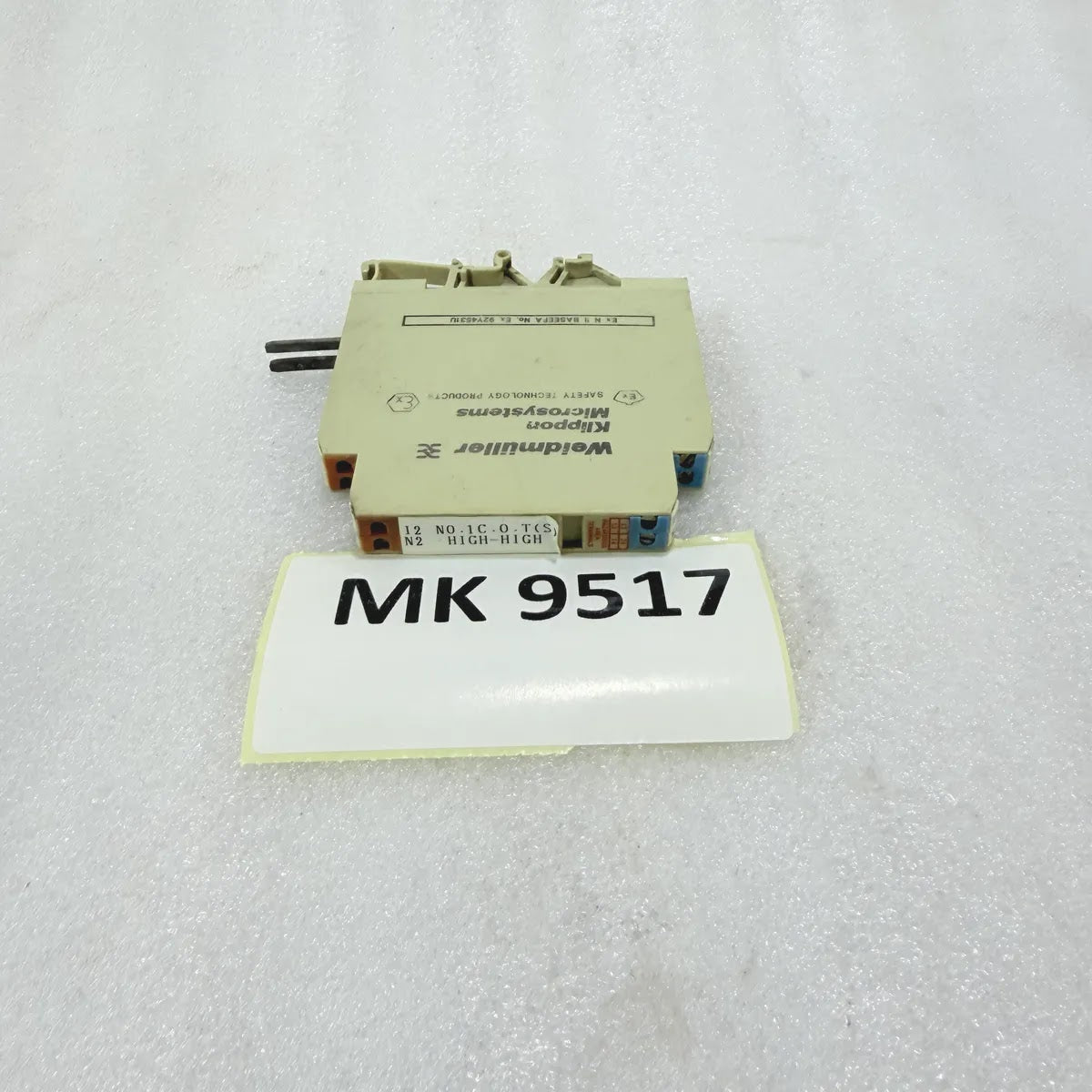 Weidmüller S965POS Zener Safety Barrier 980822 28V Dual Ch Pre-Owned