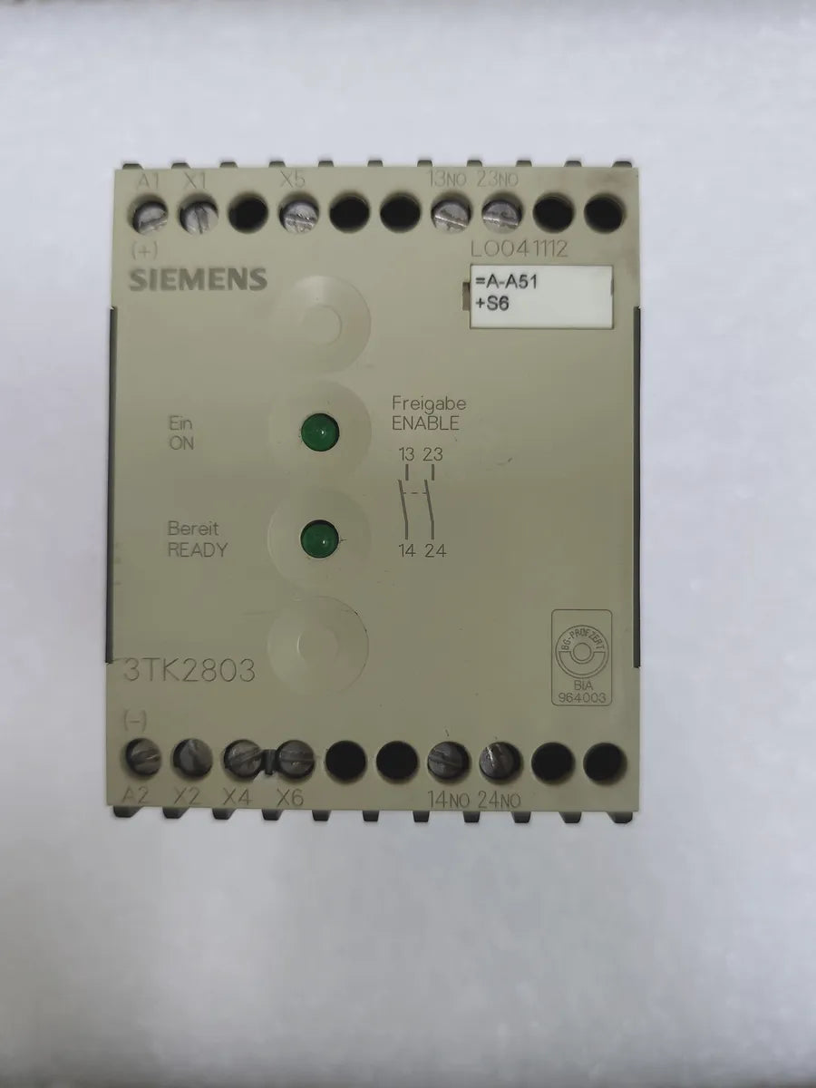 SIEMENS 3TK2803-0BB4 Safety Contactor Combination 24VDC 2NO