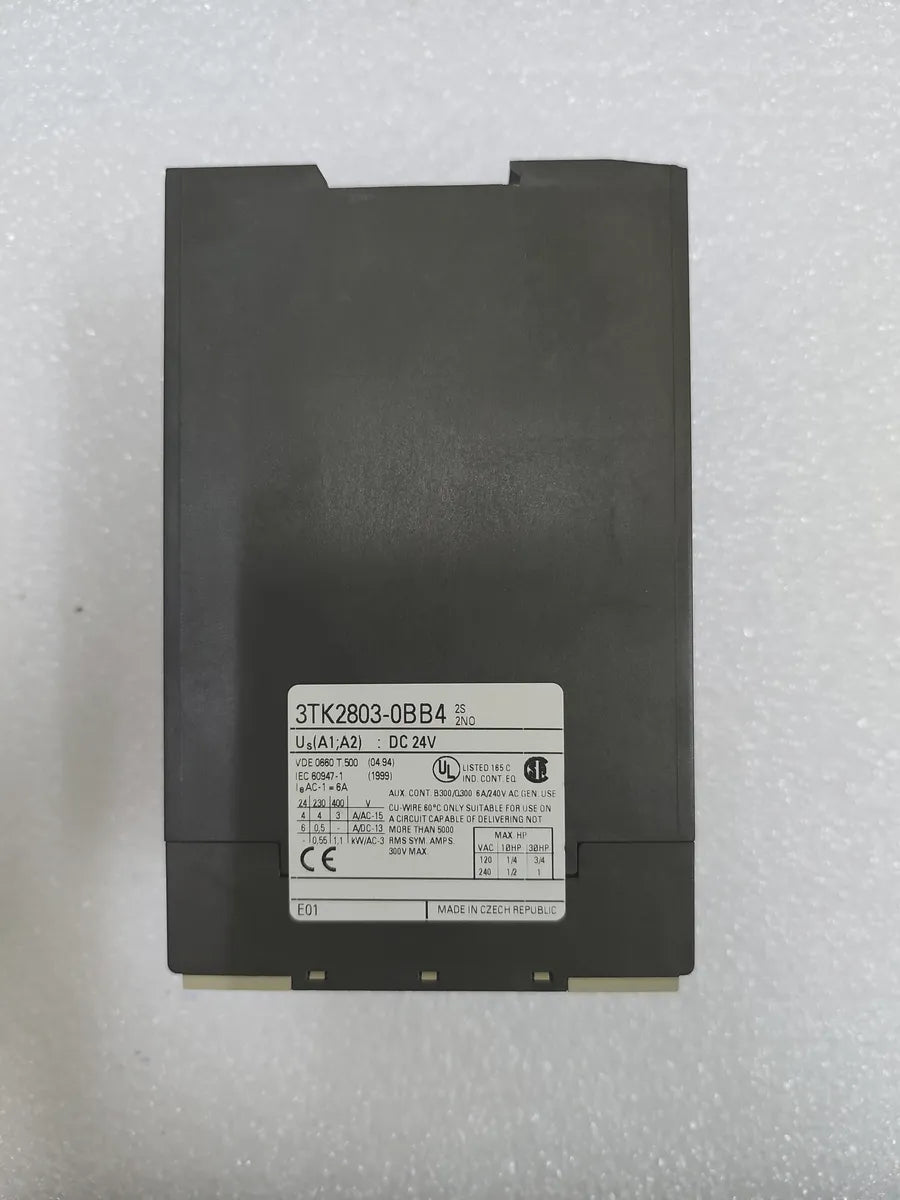 SIEMENS 3TK2803-0BB4 Safety Contactor Combination 24VDC 2NO