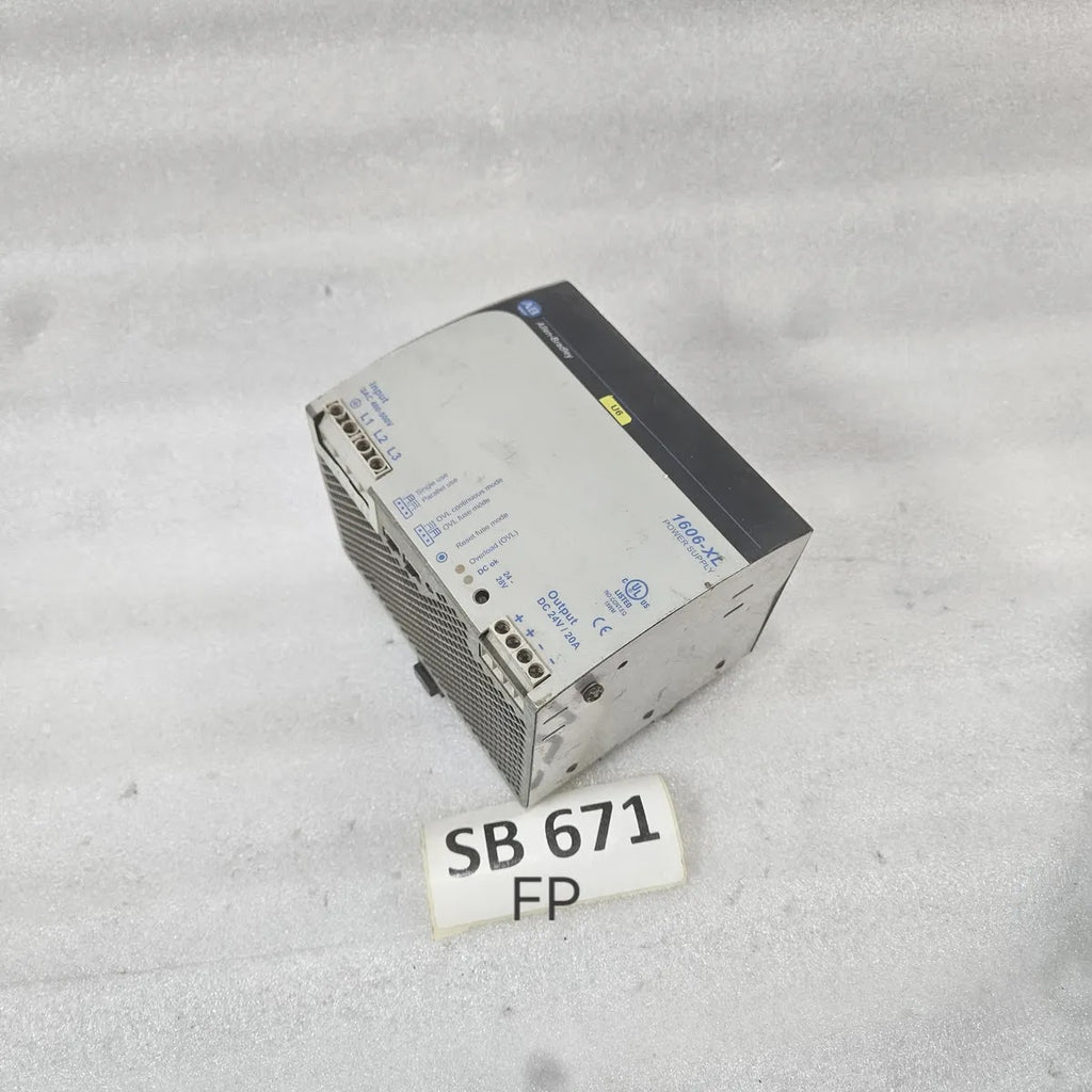 A Bradley 1606-XL480E-3W Power Supply 3AC 400-500V 24V 20A - FOR PARTS