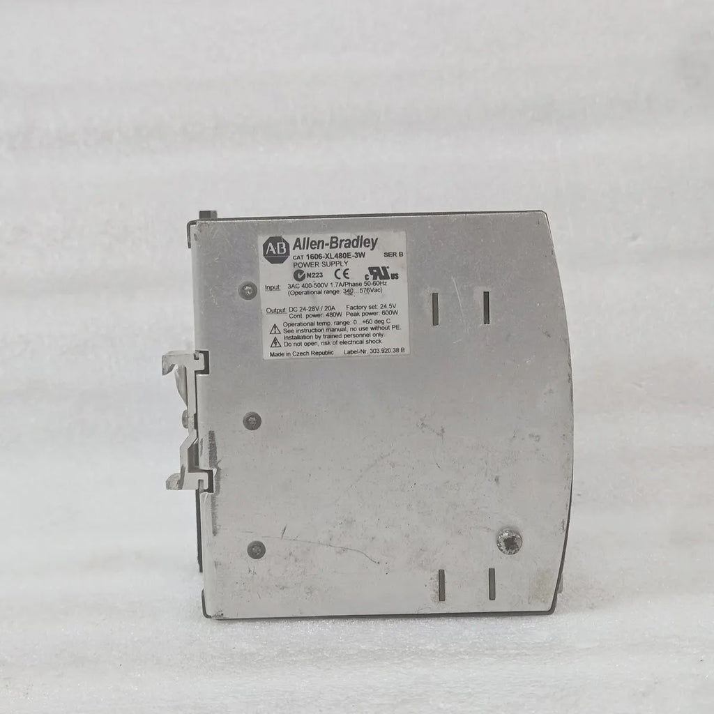 A Bradley 1606-XL480E-3W Power Supply 3AC 400-500V 24V 20A - FOR PARTS