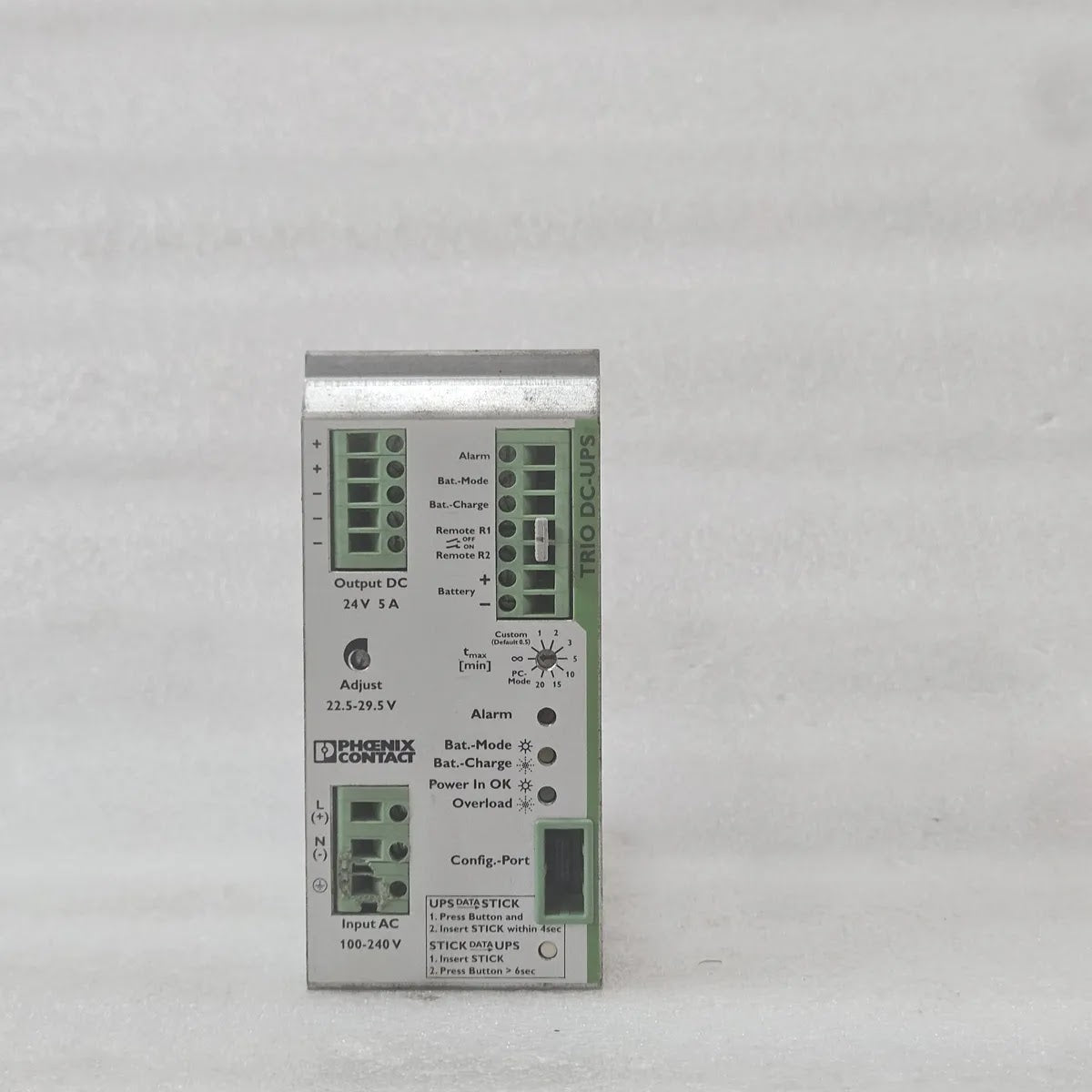 Phoenix Contact TRIO-UPS/1AC/24DC/5 DC UPS 24V 5A - FOR PARTS