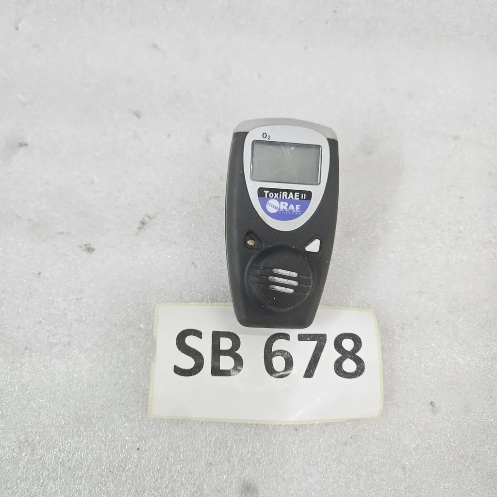 RAE Systems ToxiRAE II PGM-1100 O2 Oxygen Single Gas Monitor